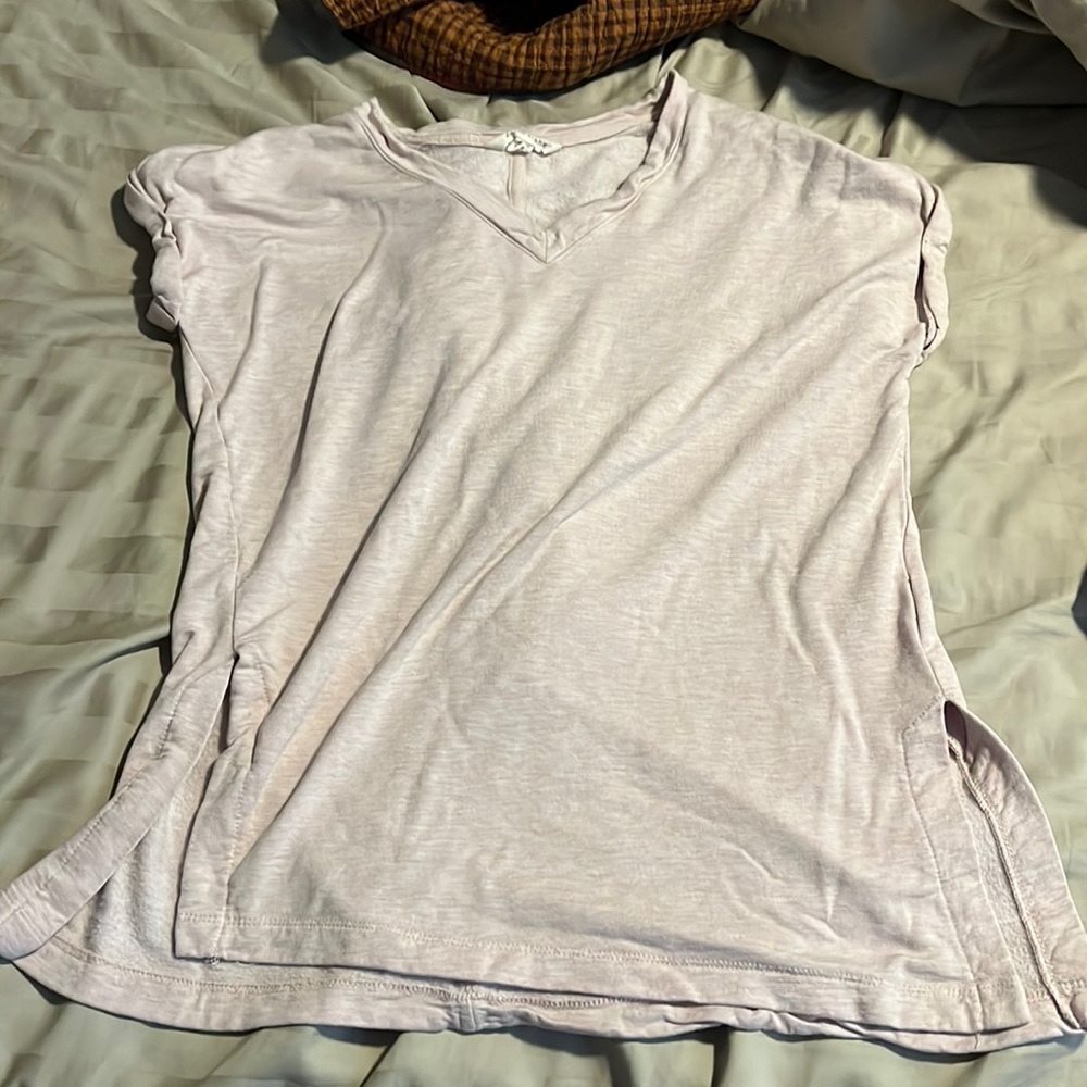 Pink Flowy Shirt